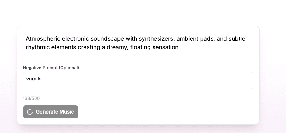 Music Generation Process